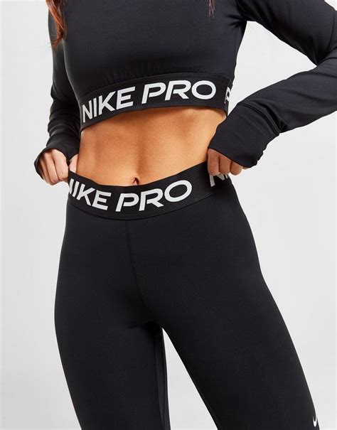 nike pro tights fitnesshosen für damen schwarz|Damen Training & Fitness Hosen & Tights .